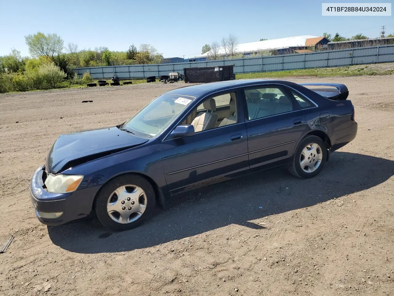 2004 Toyota Avalon Xl VIN: 4T1BF28B84U342024 Lot: 56174985