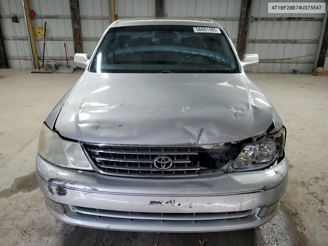 2004 Toyota Avalon Xl VIN: 4T1BF28B74U375547 Lot: 56661485
