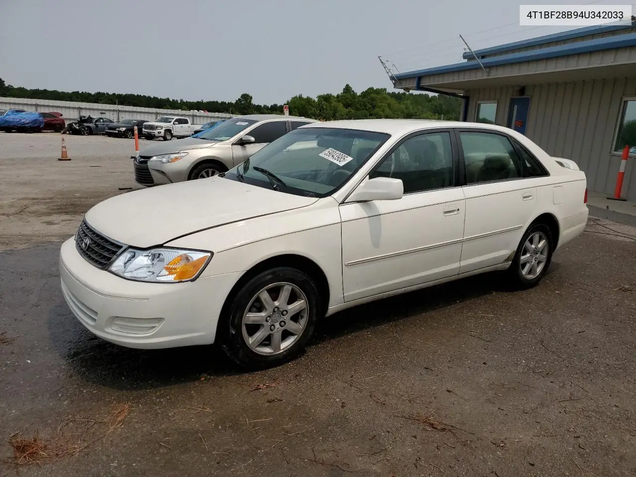 2004 Toyota Avalon Xl VIN: 4T1BF28B94U342033 Lot: 59043985