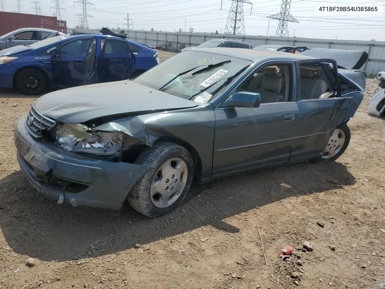 2004 Toyota Avalon Xl VIN: 4T1BF28B54U385865 Lot: 61012975