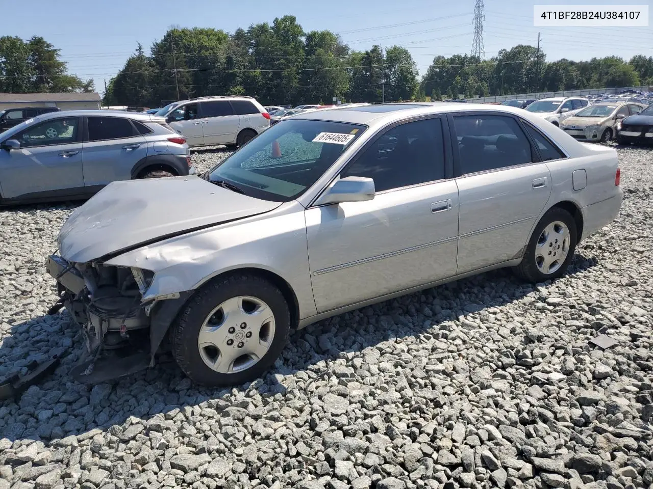2004 Toyota Avalon Xl VIN: 4T1BF28B24U384107 Lot: 61644605