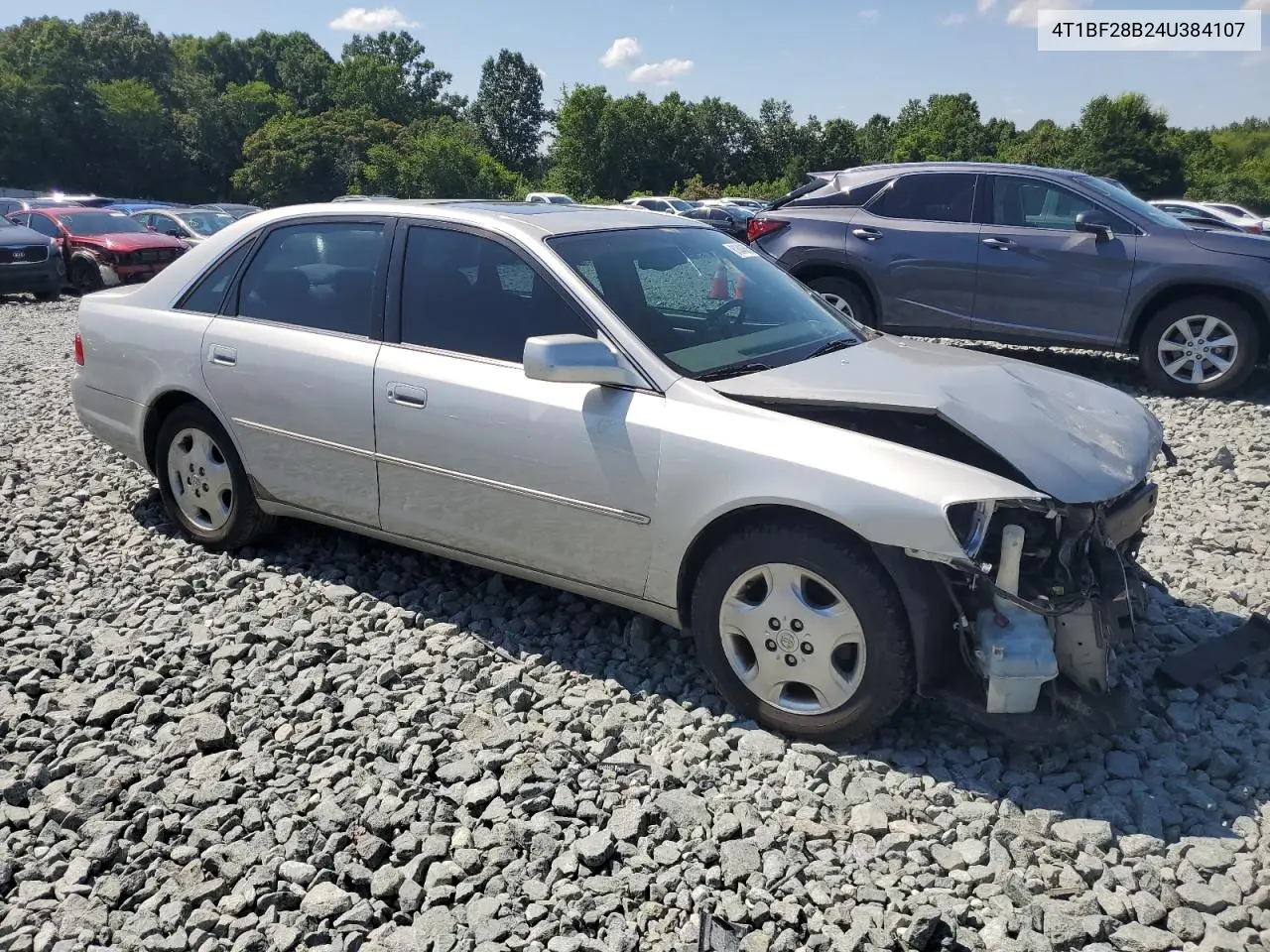2004 Toyota Avalon Xl VIN: 4T1BF28B24U384107 Lot: 61644605