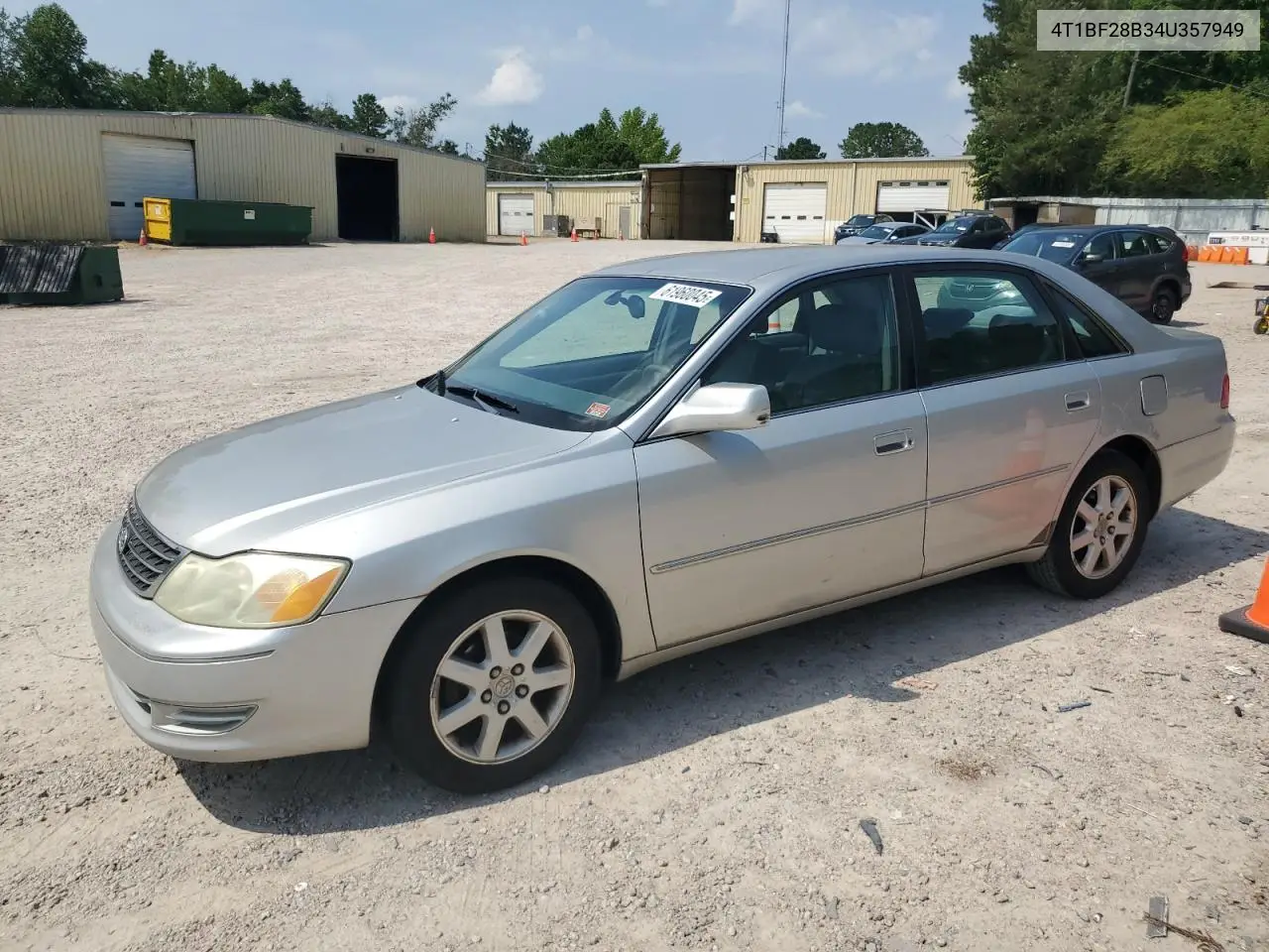 2004 Toyota Avalon Xl VIN: 4T1BF28B34U357949 Lot: 61960045