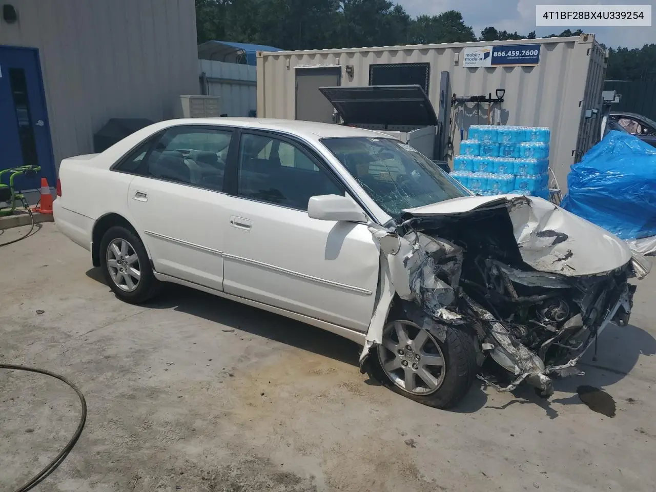 2004 Toyota Avalon Xl VIN: 4T1BF28BX4U339254 Lot: 62015215