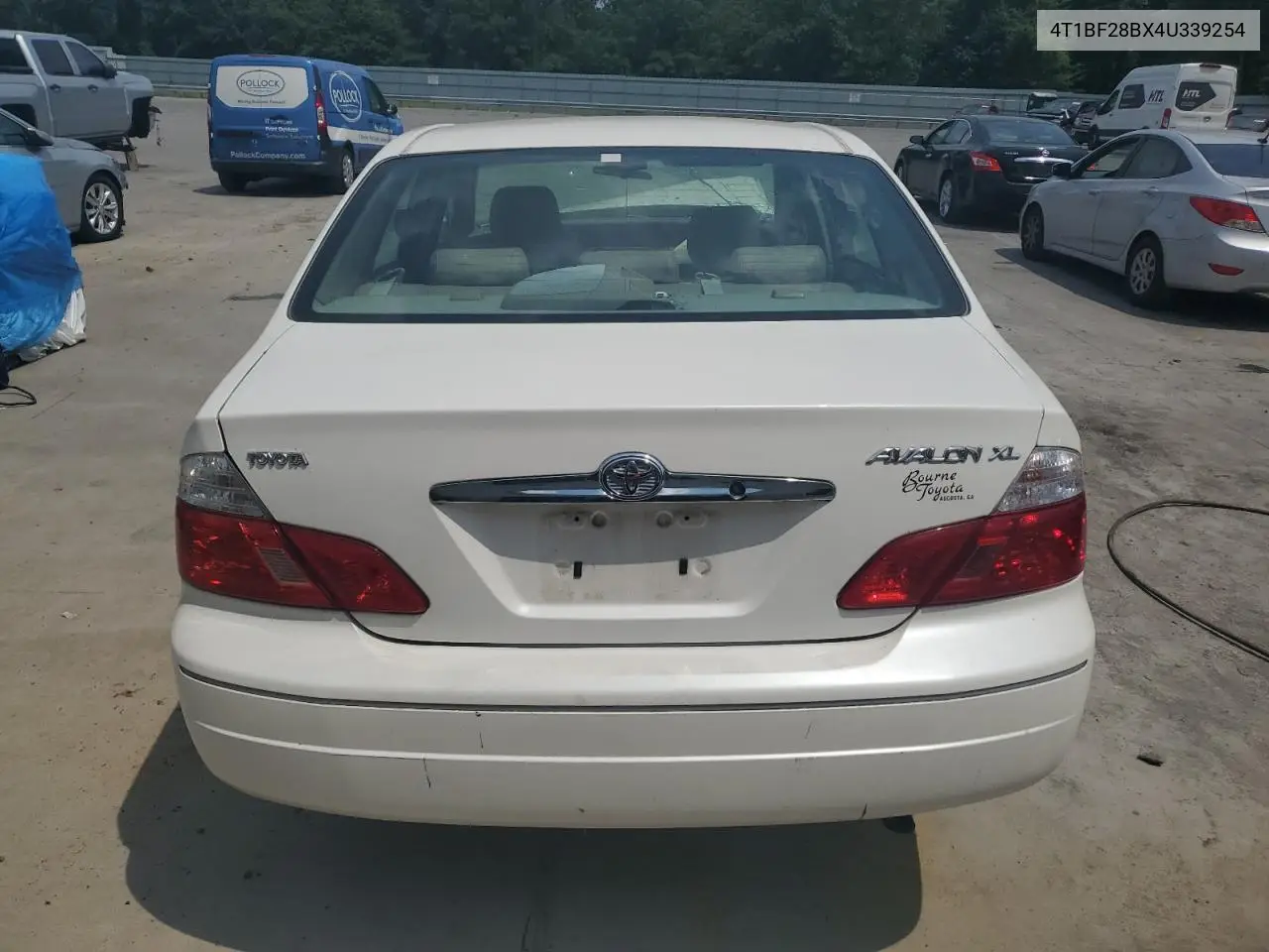 2004 Toyota Avalon Xl VIN: 4T1BF28BX4U339254 Lot: 62015215