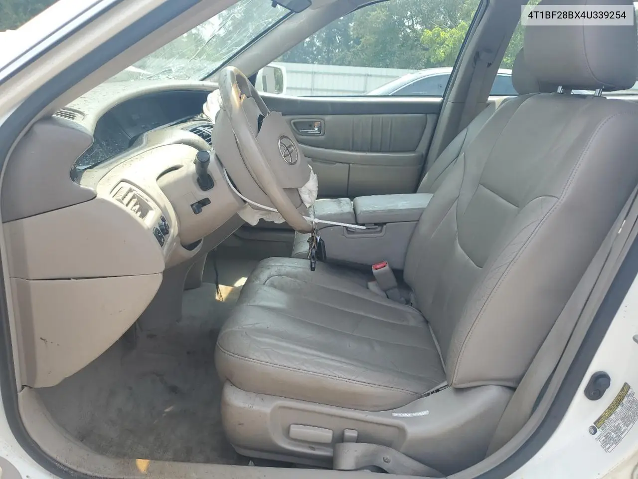2004 Toyota Avalon Xl VIN: 4T1BF28BX4U339254 Lot: 62015215