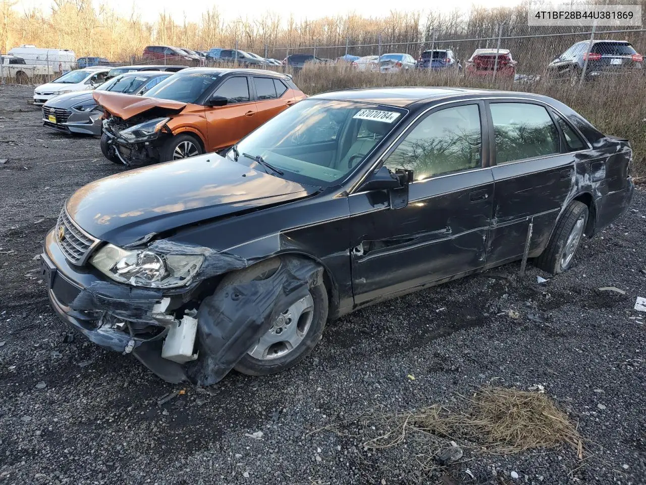 2004 Toyota Avalon Xl VIN: 4T1BF28B44U381869 Lot: 87070784