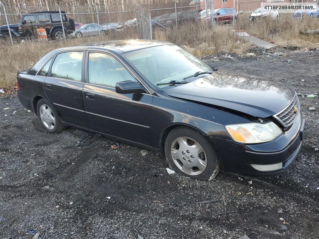 2004 Toyota Avalon Xl VIN: 4T1BF28B44U381869 Lot: 87070784