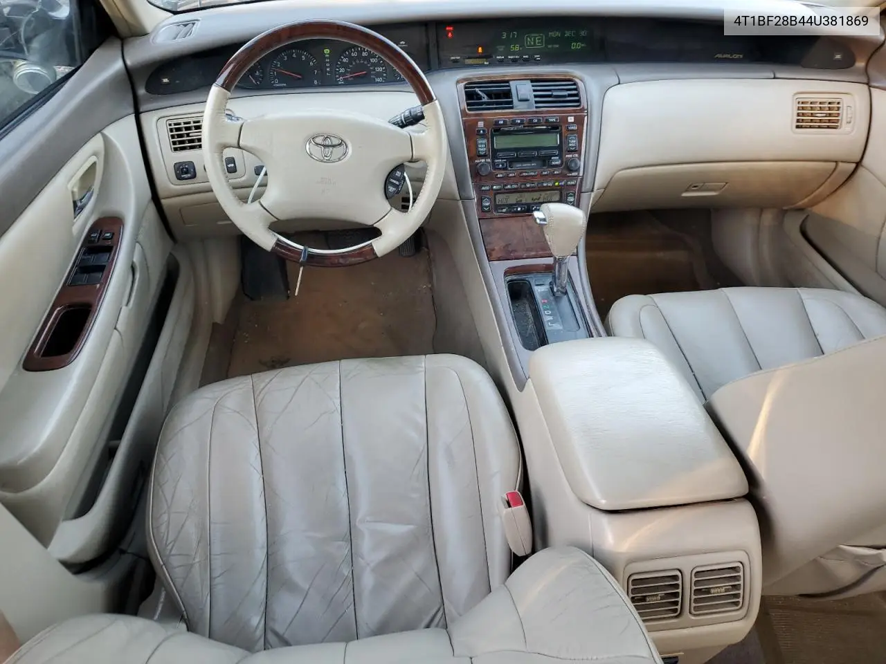 2004 Toyota Avalon Xl VIN: 4T1BF28B44U381869 Lot: 87070784