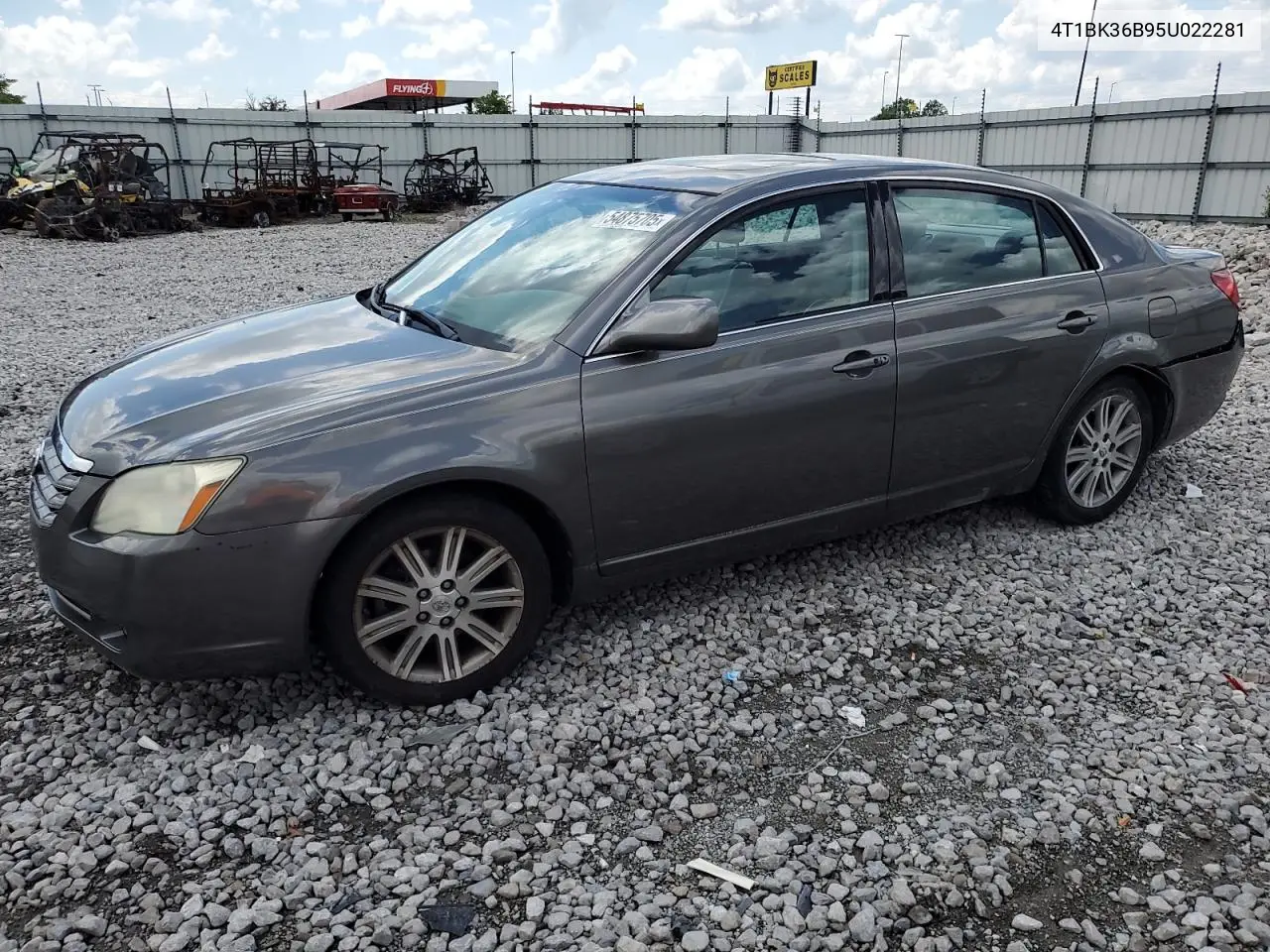 2005 Toyota Avalon Xl VIN: 4T1BK36B95U022281 Lot: 54875705