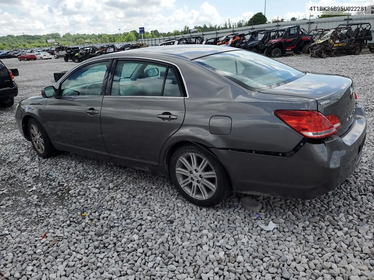 2005 Toyota Avalon Xl VIN: 4T1BK36B95U022281 Lot: 54875705