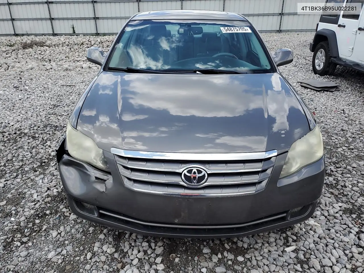2005 Toyota Avalon Xl VIN: 4T1BK36B95U022281 Lot: 54875705