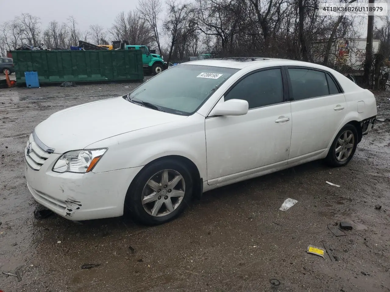 2006 Toyota Avalon Xl VIN: 4T1BK36B26U118979 Lot: 47399195