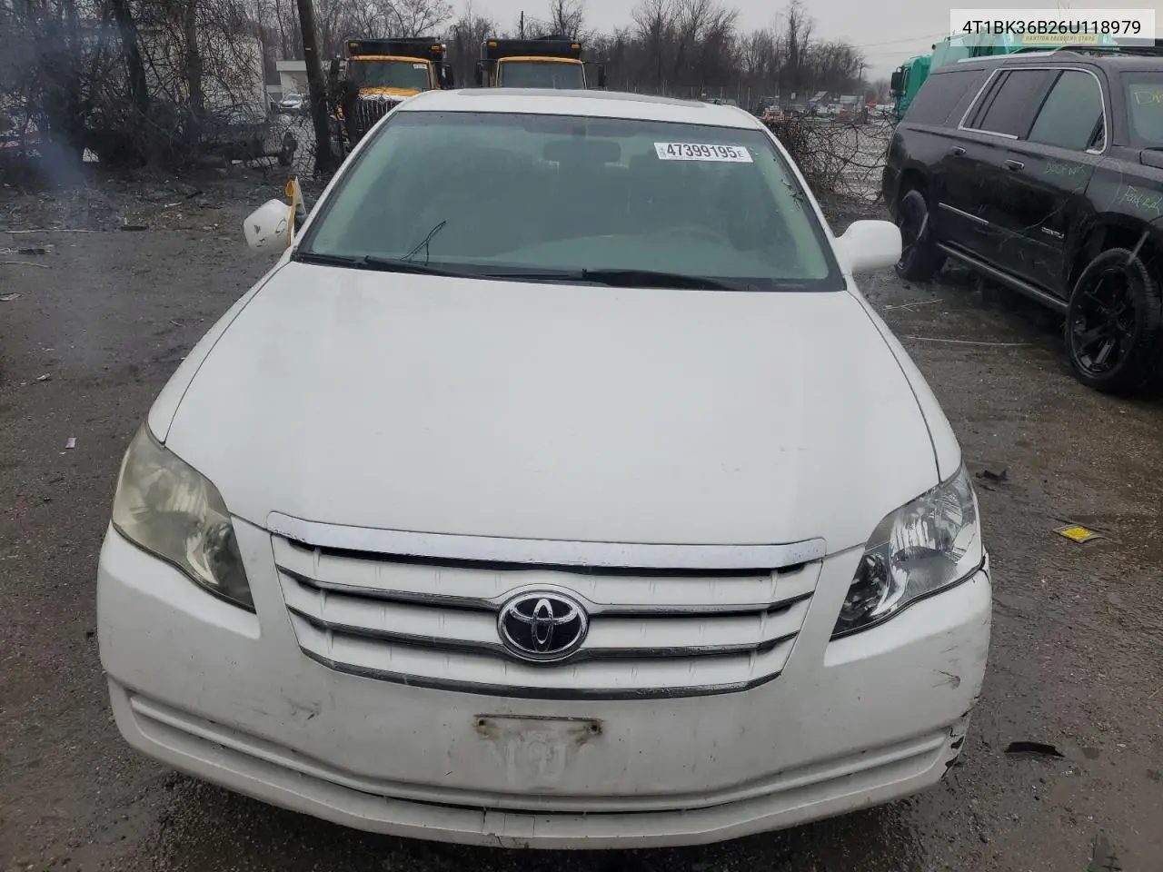 2006 Toyota Avalon Xl VIN: 4T1BK36B26U118979 Lot: 47399195
