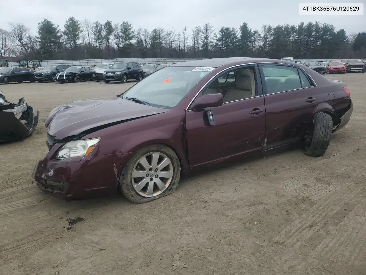 2006 Toyota Avalon Xl VIN: 4T1BK36B76U120629 Lot: 48866325