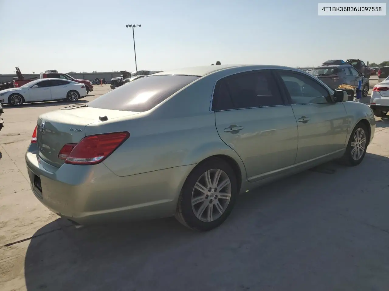 2006 Toyota Avalon Xl VIN: 4T1BK36B36U097558 Lot: 51185335