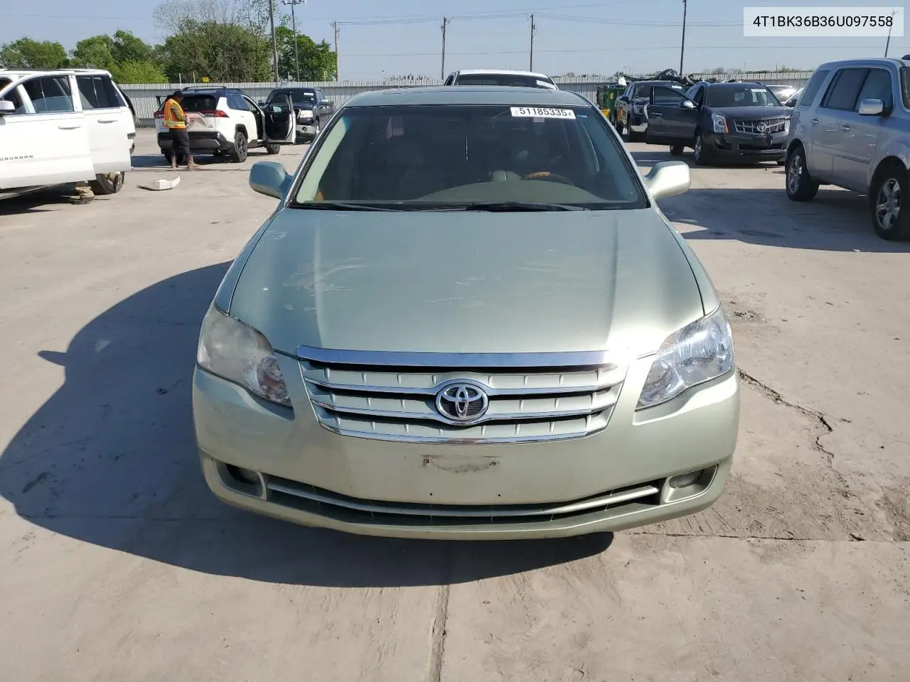 2006 Toyota Avalon Xl VIN: 4T1BK36B36U097558 Lot: 51185335