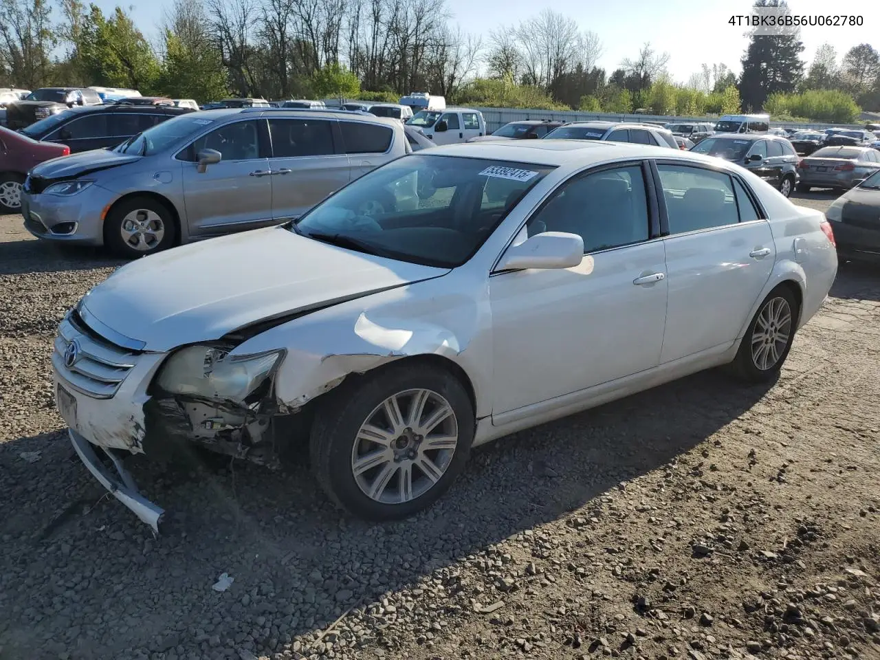 2006 Toyota Avalon Xl VIN: 4T1BK36B56U062780 Lot: 53392415