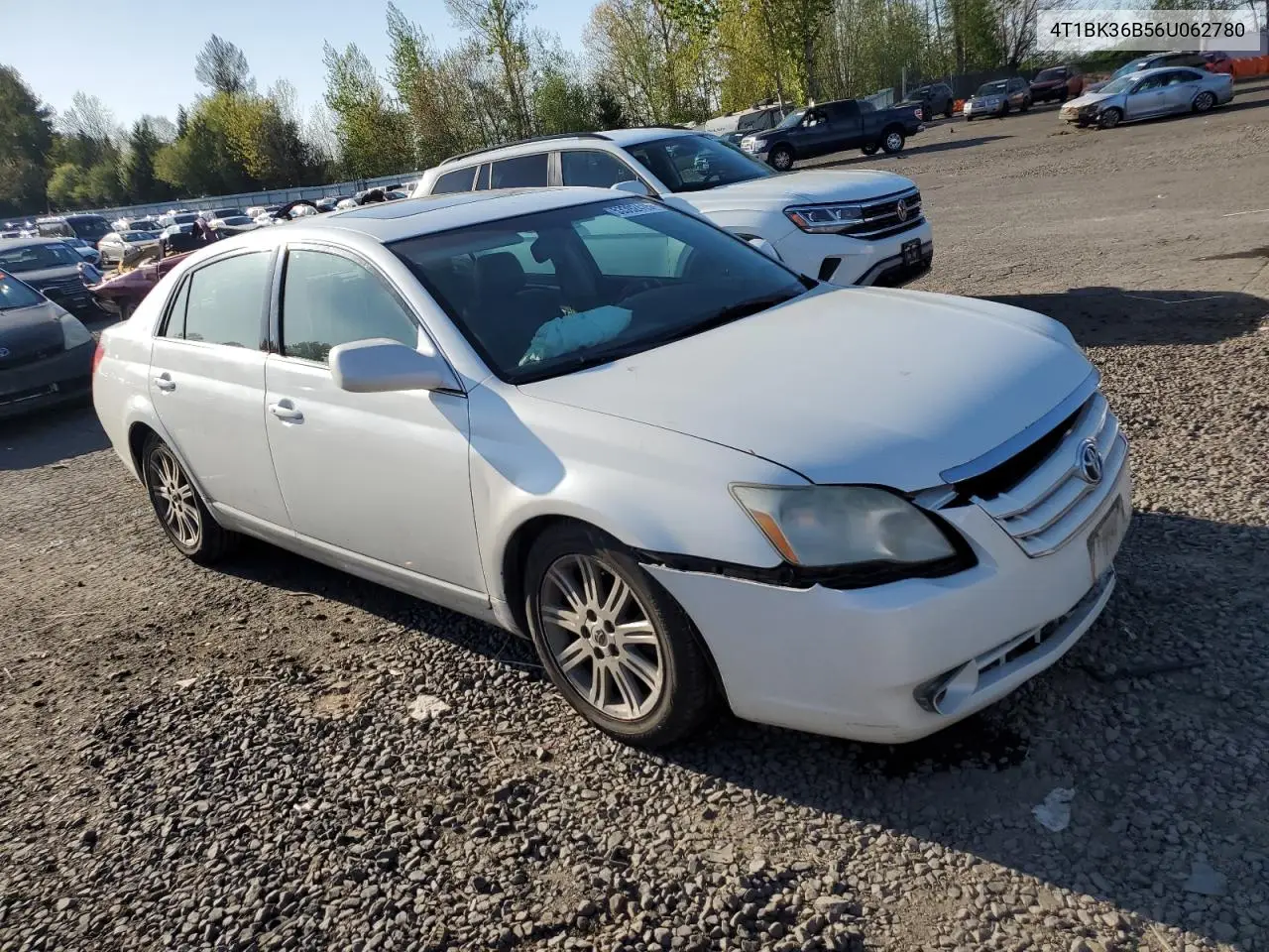 2006 Toyota Avalon Xl VIN: 4T1BK36B56U062780 Lot: 53392415