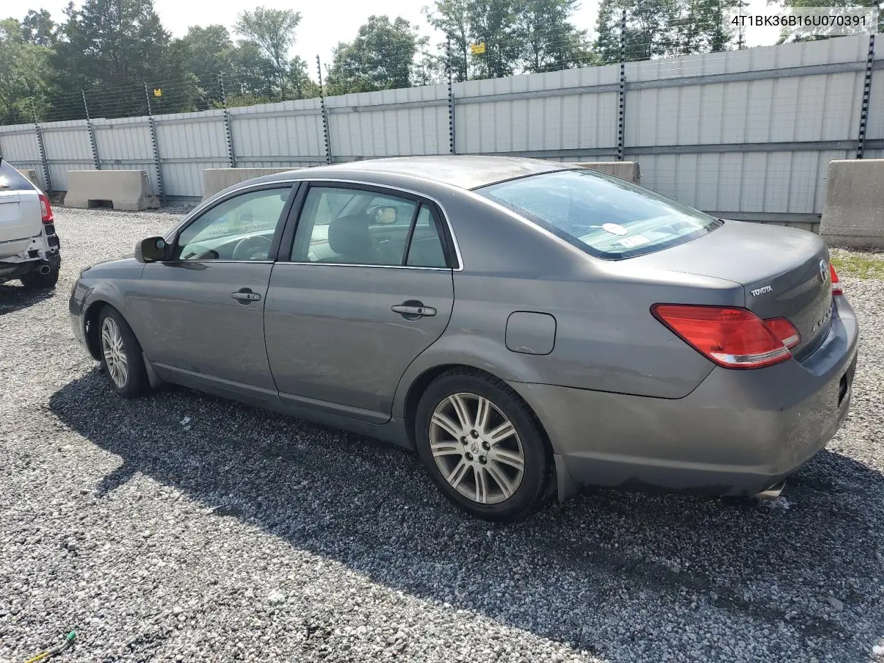 2006 Toyota Avalon Xl VIN: 4T1BK36B16U070391 Lot: 61565935