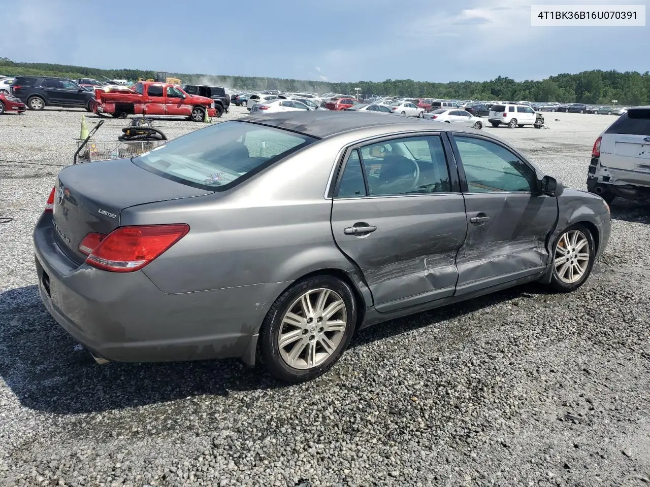 2006 Toyota Avalon Xl VIN: 4T1BK36B16U070391 Lot: 61565935