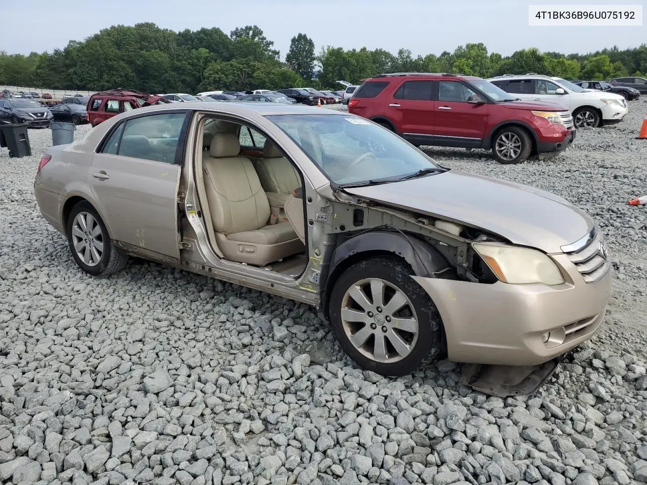 2006 Toyota Avalon Xl VIN: 4T1BK36B96U075192 Lot: 61827285