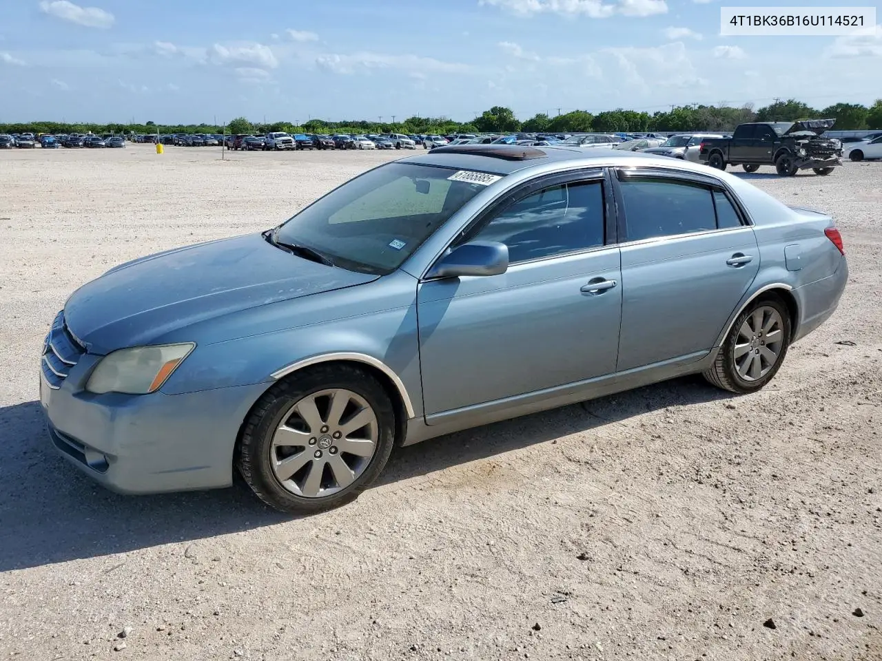 2006 Toyota Avalon Xl VIN: 4T1BK36B16U114521 Lot: 61865885