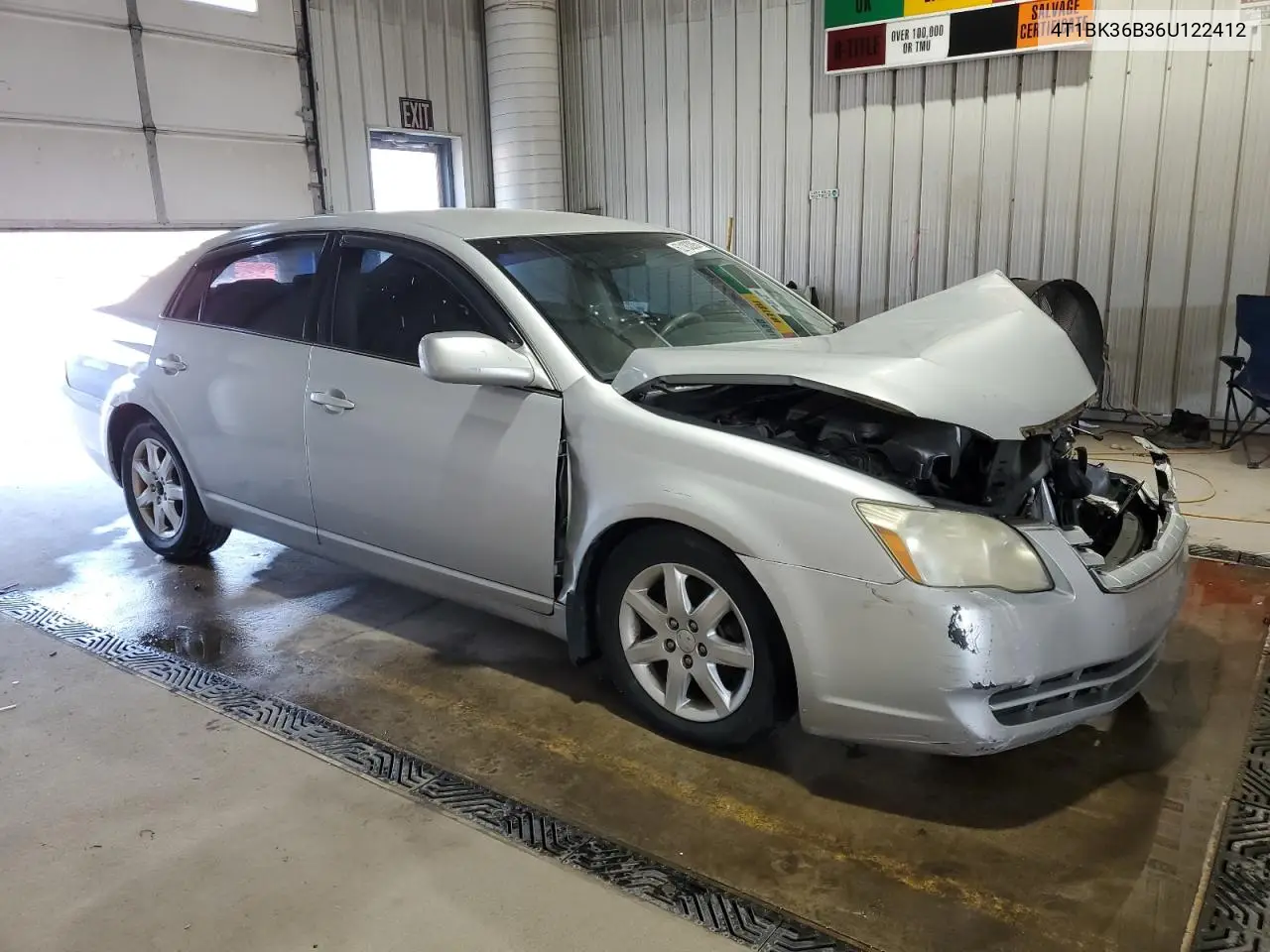 2006 Toyota Avalon Xl VIN: 4T1BK36B36U122412 Lot: 62183205