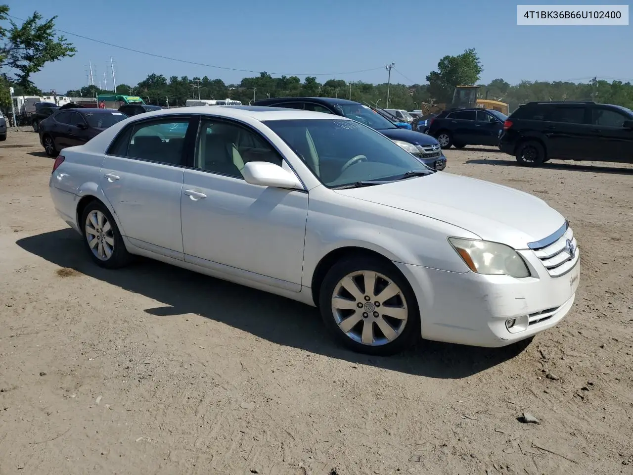 2006 Toyota Avalon Xl VIN: 4T1BK36B66U102400 Lot: 62232775