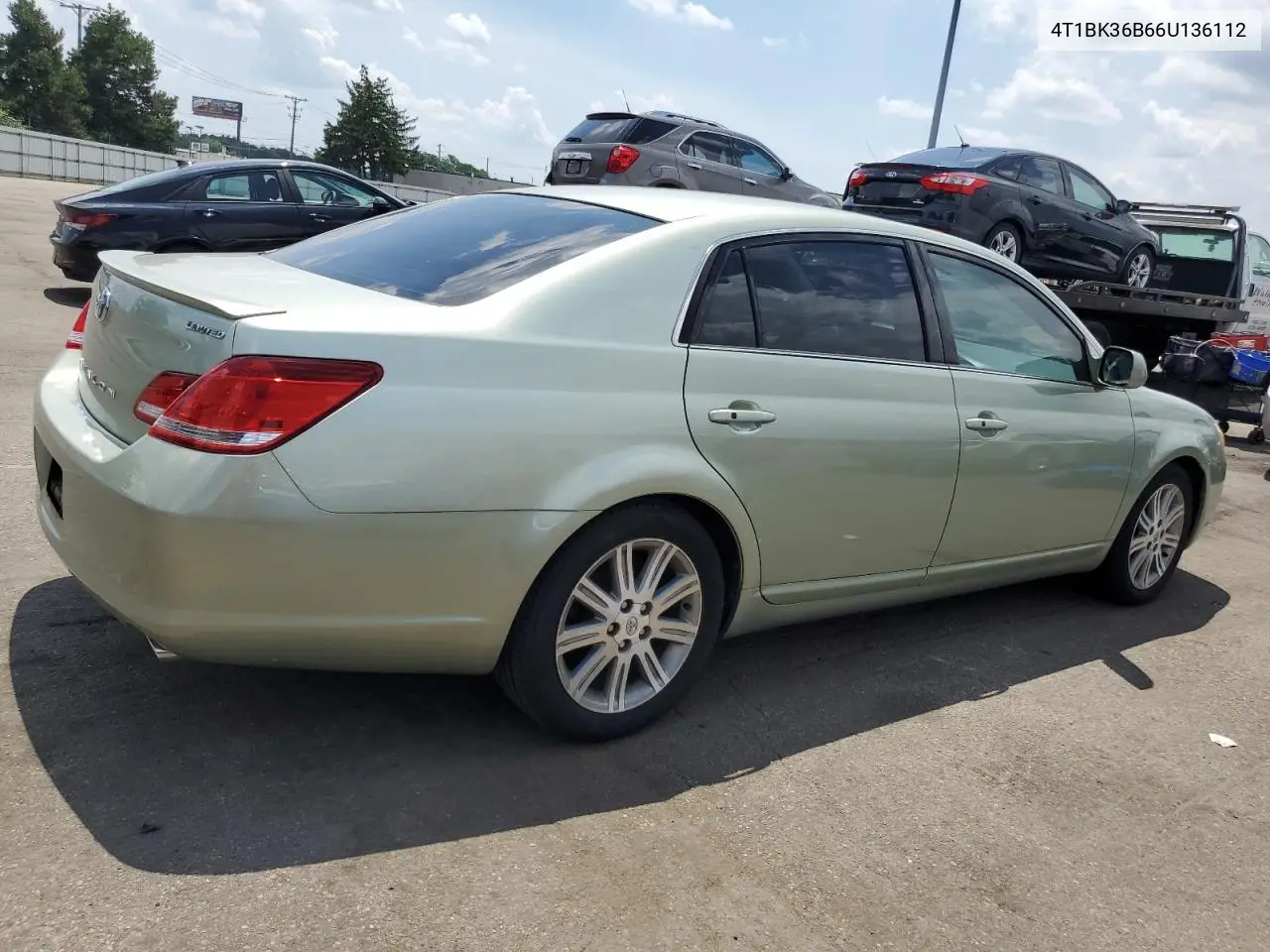 2006 Toyota Avalon Xl VIN: 4T1BK36B66U136112 Lot: 62367835