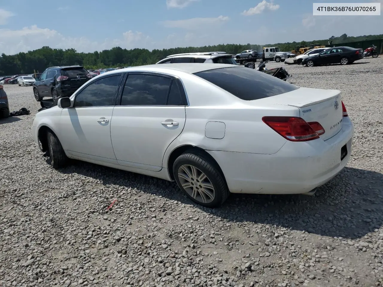 2006 Toyota Avalon Xl VIN: 4T1BK36B76U070265 Lot: 62399895