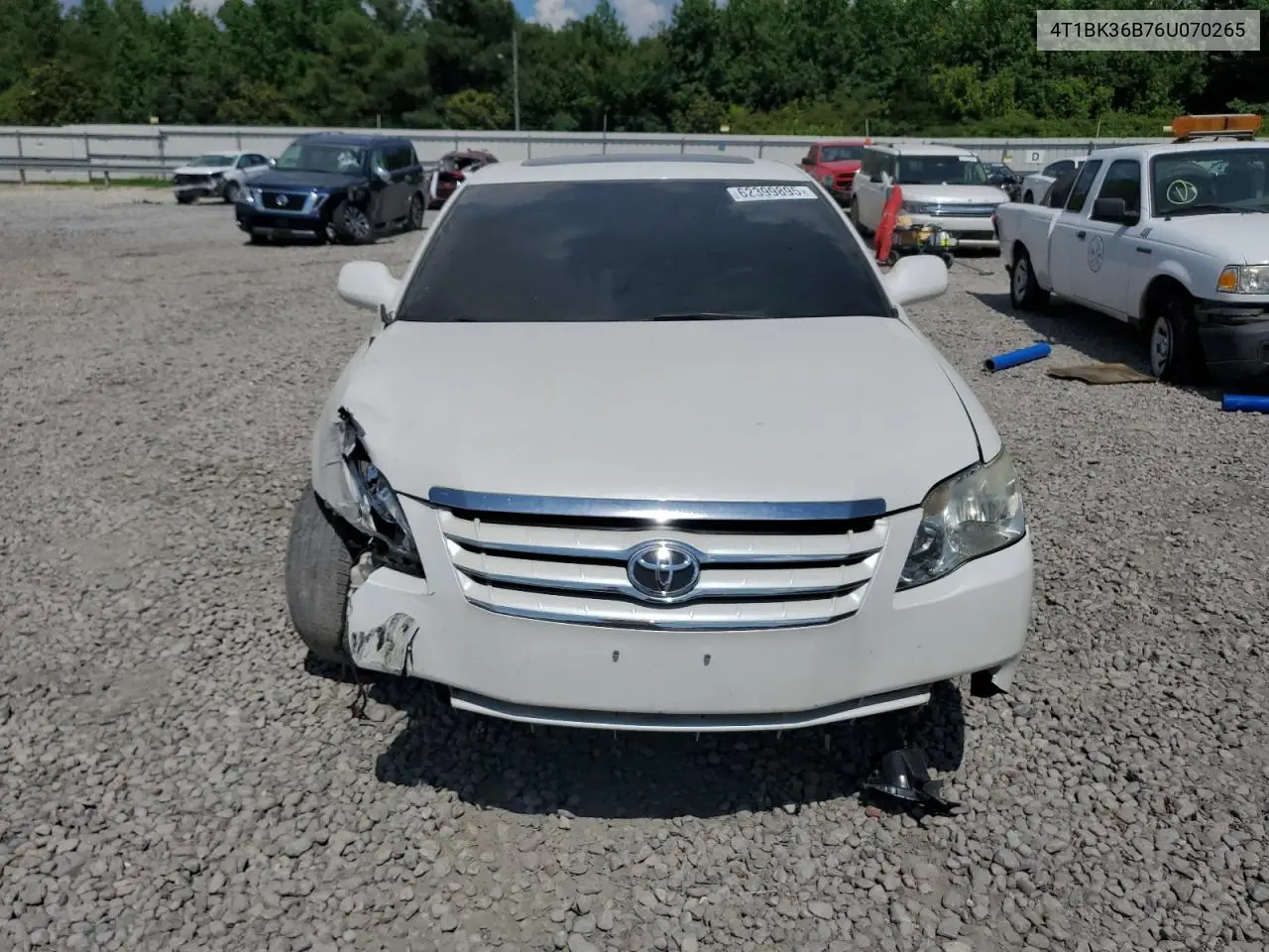 2006 Toyota Avalon Xl VIN: 4T1BK36B76U070265 Lot: 62399895