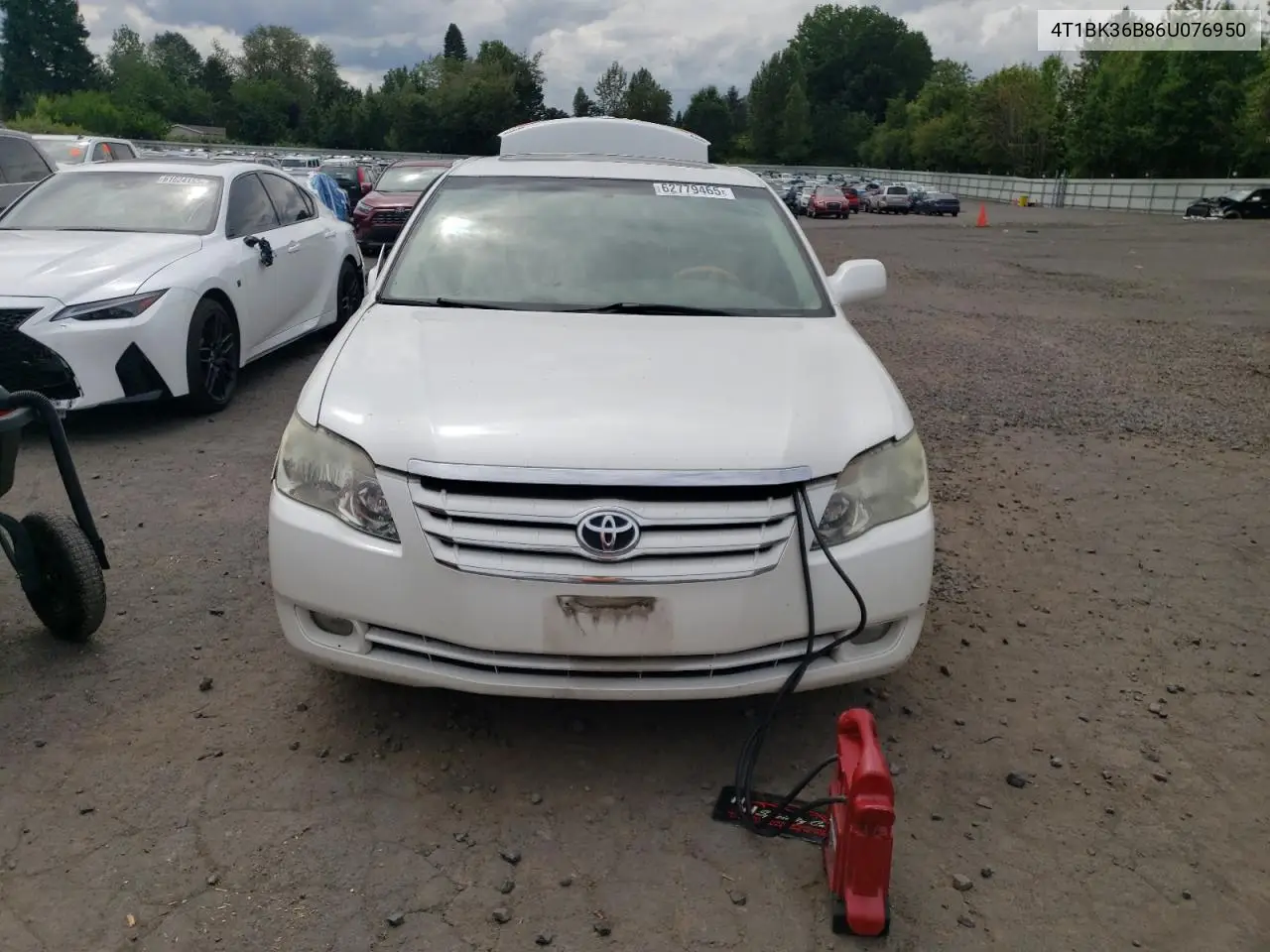 2006 Toyota Avalon Xl VIN: 4T1BK36B86U076950 Lot: 62779465