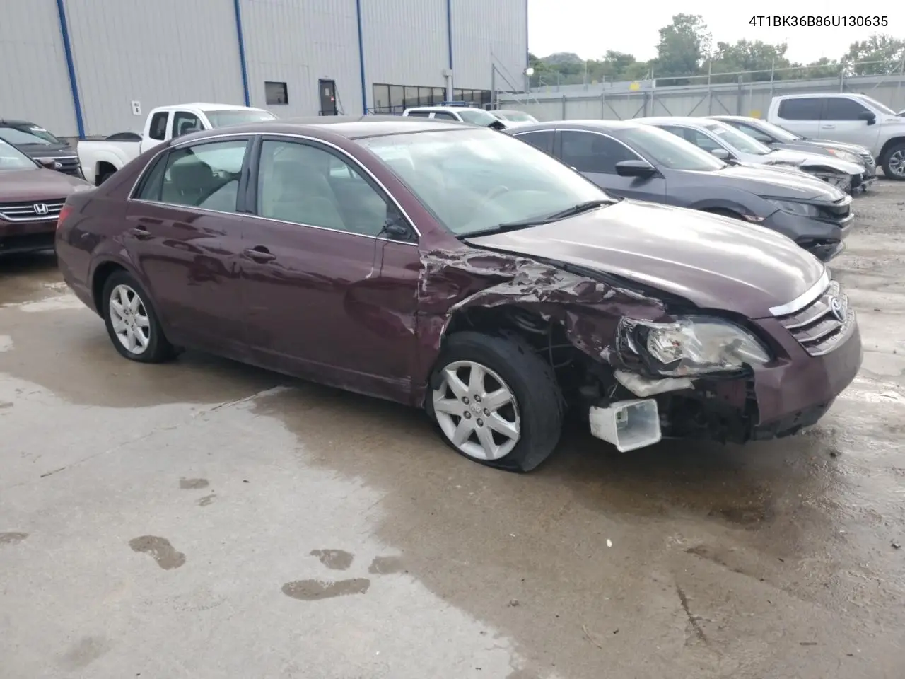 2006 Toyota Avalon Xl VIN: 4T1BK36B86U130635 Lot: 62841045