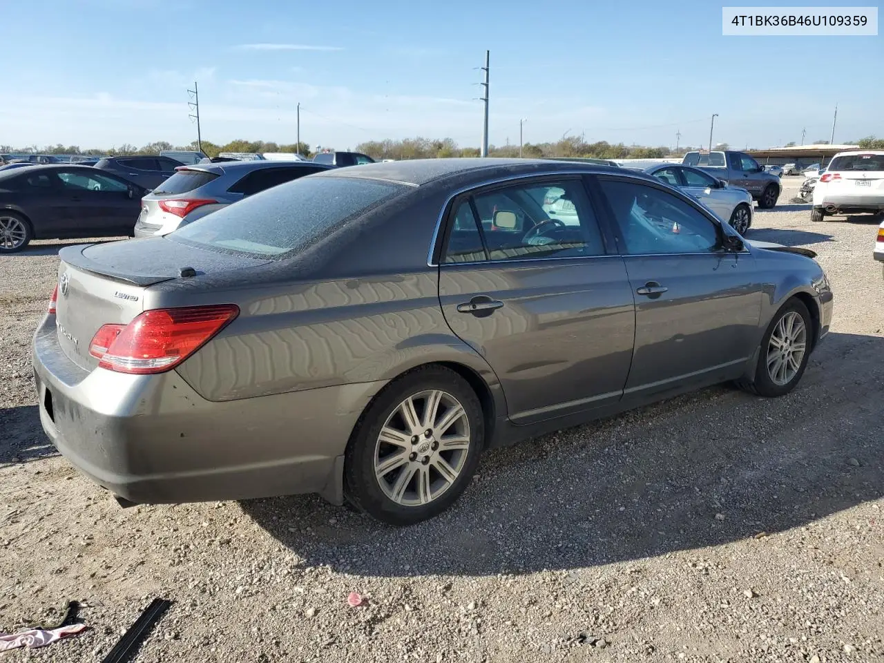 2006 Toyota Avalon Xl VIN: 4T1BK36B46U109359 Lot: 82786664