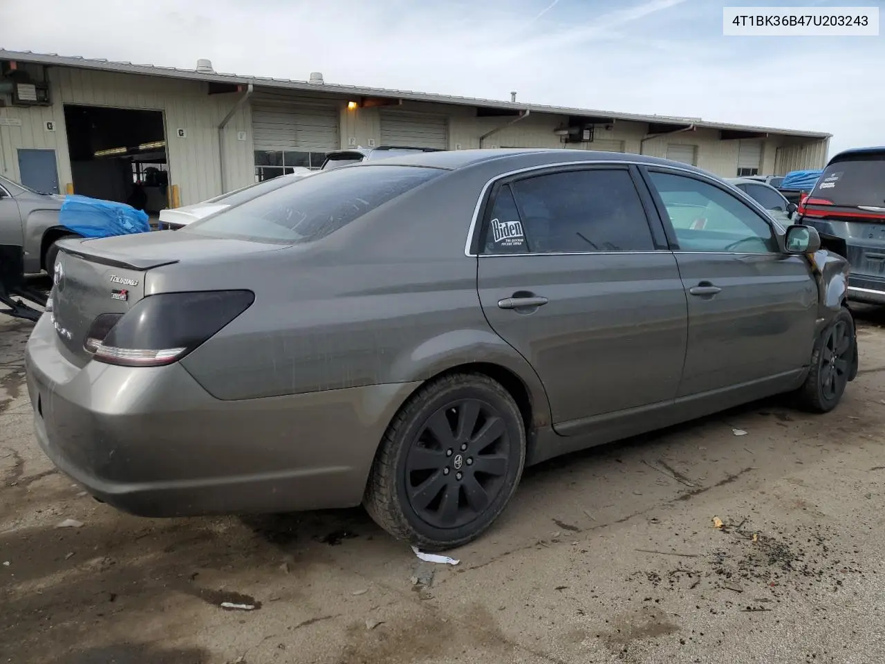 2007 Toyota Avalon Xl VIN: 4T1BK36B47U203243 Lot: 43217085