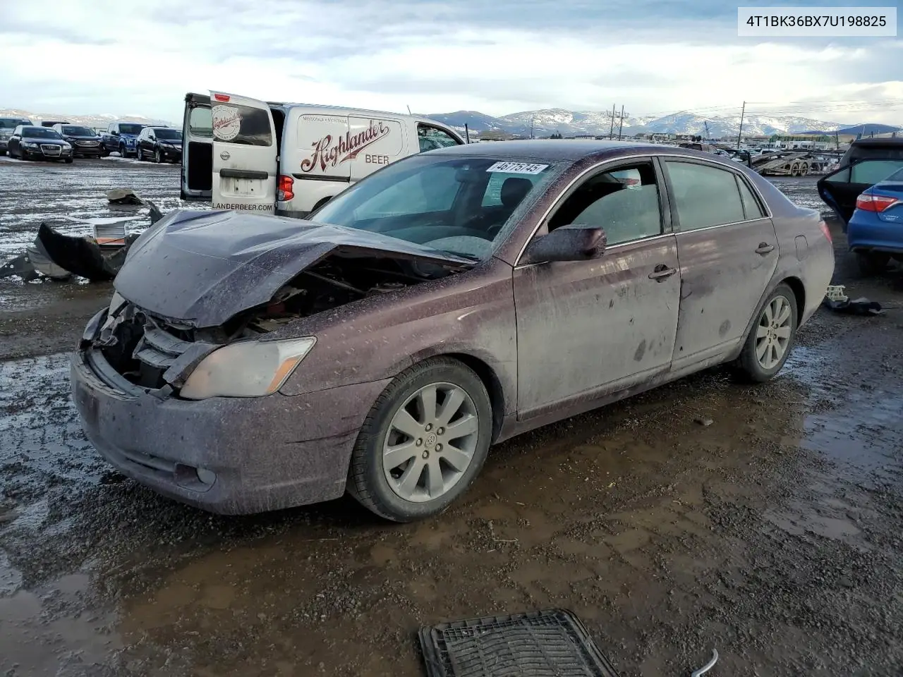 2007 Toyota Avalon Xl VIN: 4T1BK36BX7U198825 Lot: 46775745