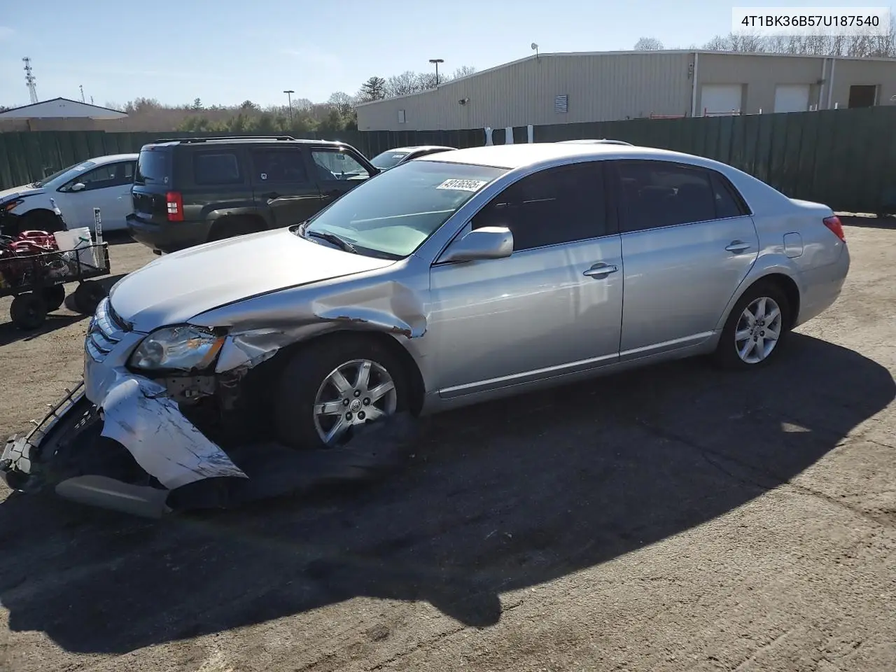 2007 Toyota Avalon Xl VIN: 4T1BK36B57U187540 Lot: 49136595