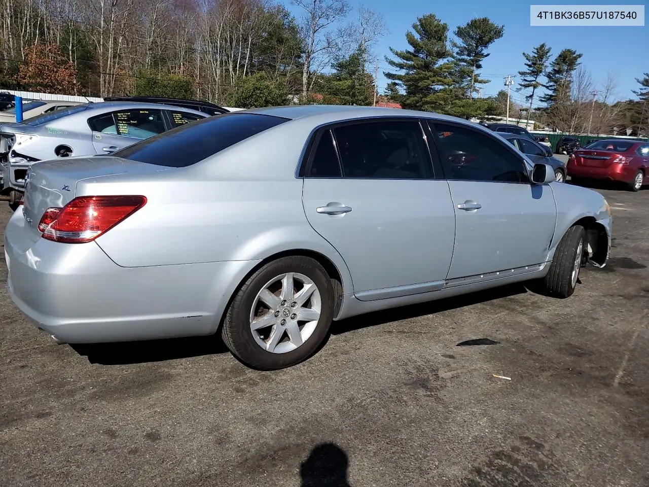 2007 Toyota Avalon Xl VIN: 4T1BK36B57U187540 Lot: 49136595