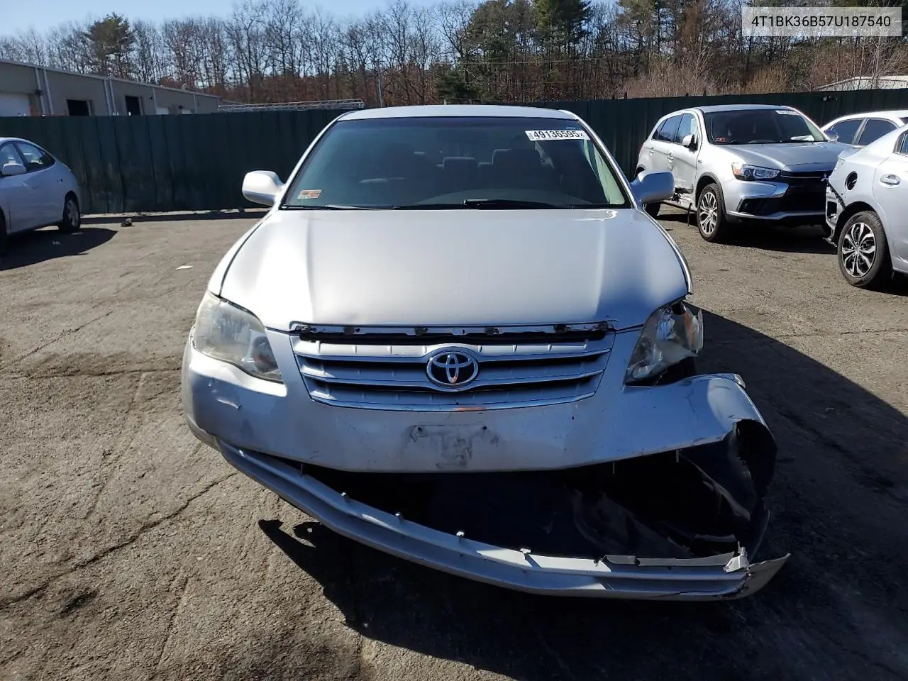 2007 Toyota Avalon Xl VIN: 4T1BK36B57U187540 Lot: 49136595