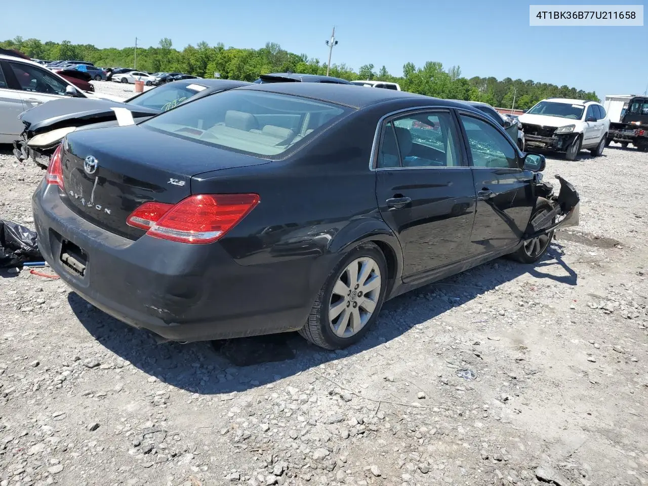 2007 Toyota Avalon Xl VIN: 4T1BK36B77U211658 Lot: 53093475