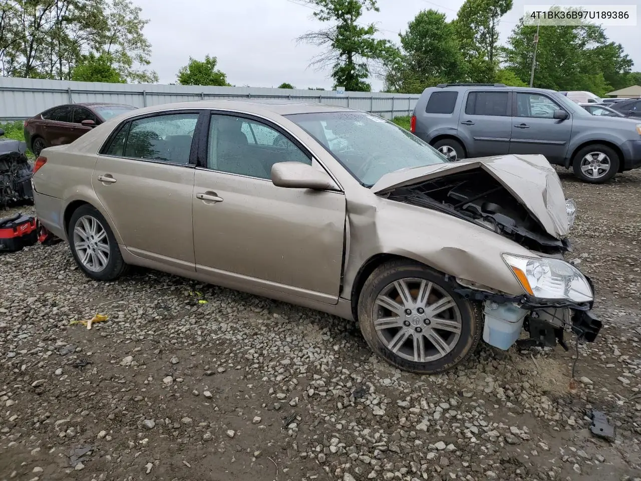2007 Toyota Avalon Xl VIN: 4T1BK36B97U189386 Lot: 55917365