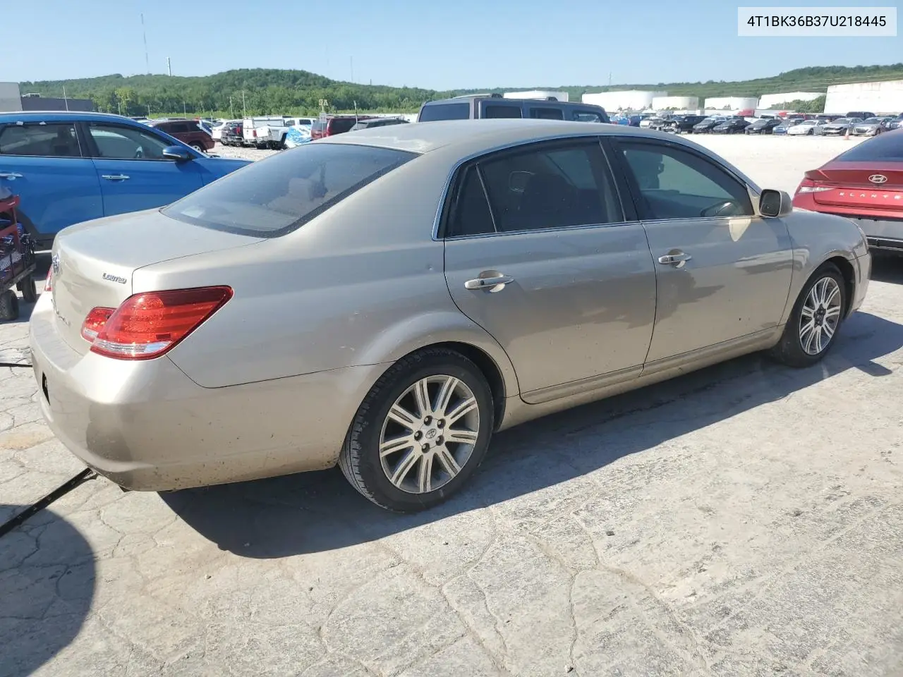 2007 Toyota Avalon Xl VIN: 4T1BK36B37U218445 Lot: 55962805