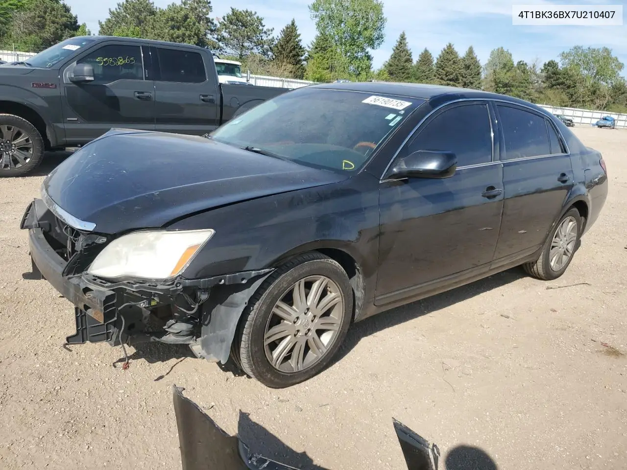 2007 Toyota Avalon Xl VIN: 4T1BK36BX7U210407 Lot: 56190735