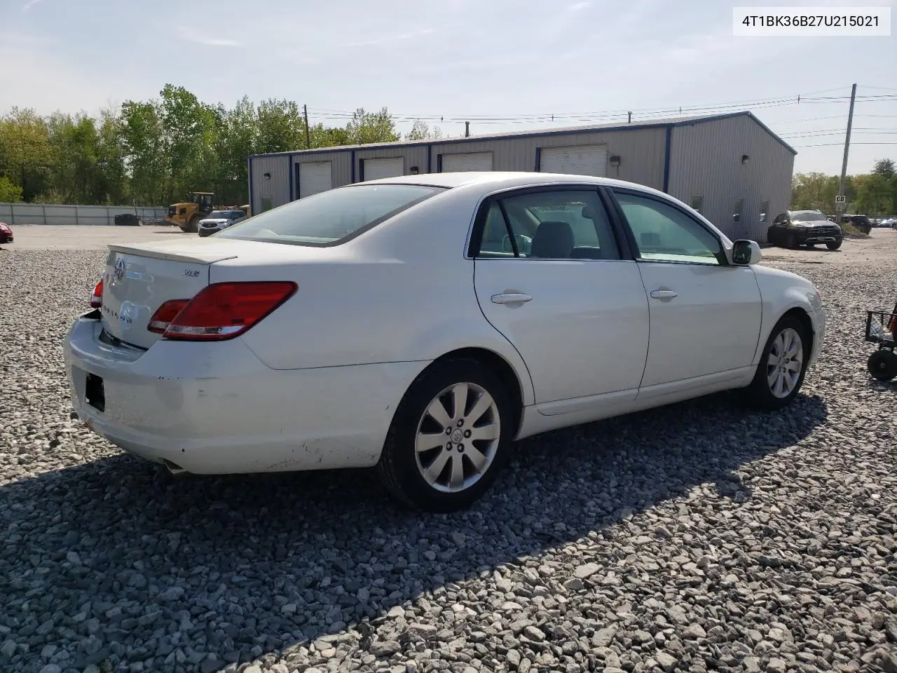 2007 Toyota Avalon Xl VIN: 4T1BK36B27U215021 Lot: 56408185