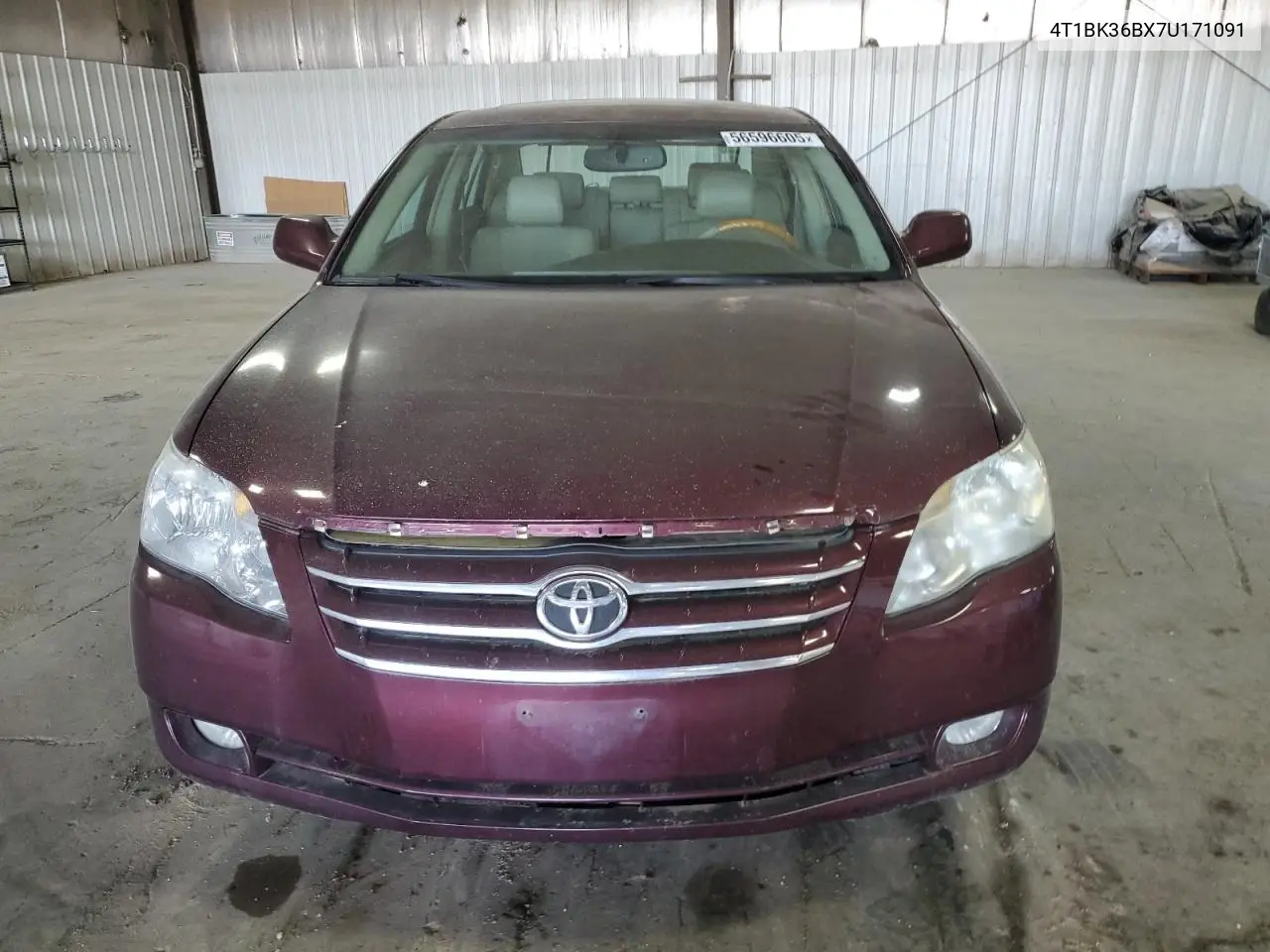 2007 Toyota Avalon Xl VIN: 4T1BK36BX7U171091 Lot: 56596605