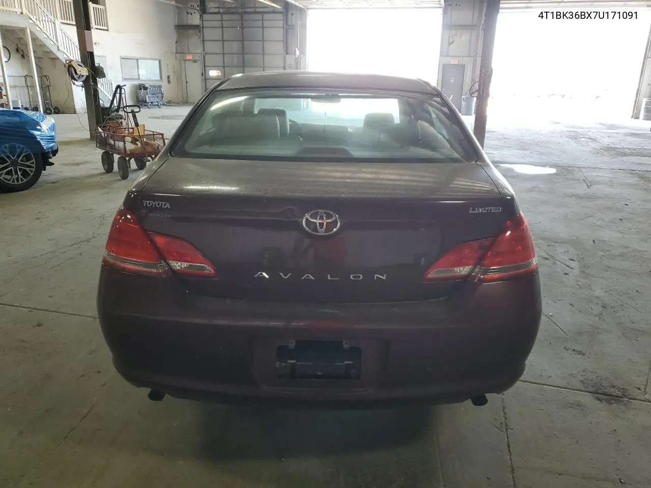 2007 Toyota Avalon Xl VIN: 4T1BK36BX7U171091 Lot: 56596605