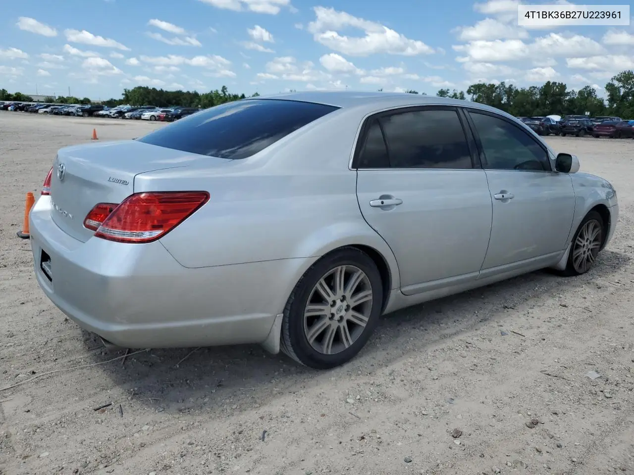 2007 Toyota Avalon Xl VIN: 4T1BK36B27U223961 Lot: 56730025