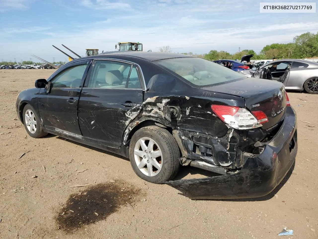 2007 Toyota Avalon Xl VIN: 4T1BK36B27U217769 Lot: 56982625
