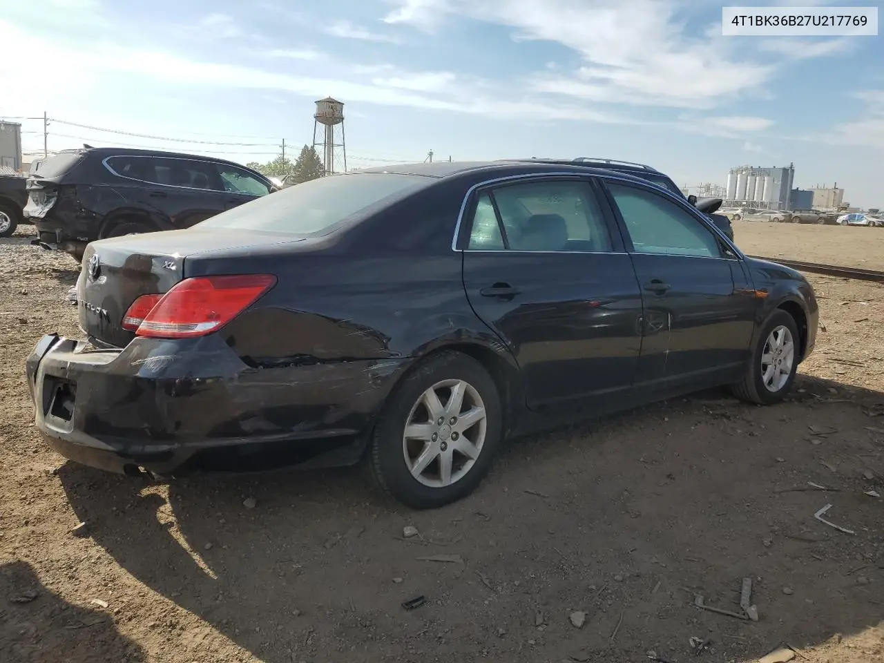 2007 Toyota Avalon Xl VIN: 4T1BK36B27U217769 Lot: 56982625